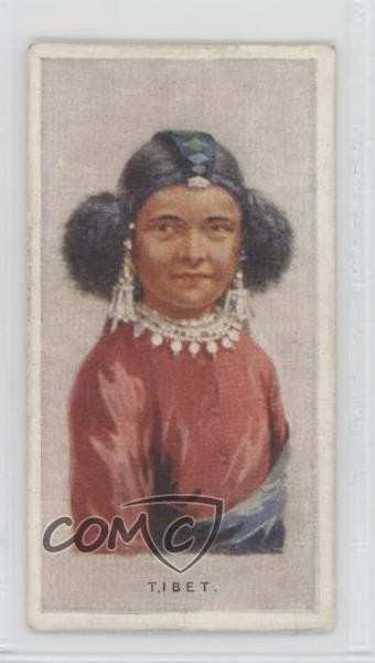 1924 ITC Children of all Nations Tobacco Tibet #46 00em