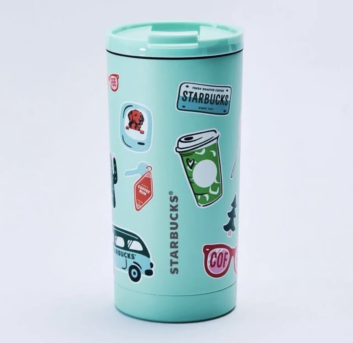 🩵🩷NWT Starbucks Road Trip Collection 2026 SS Sticker Tumbler HTF!!