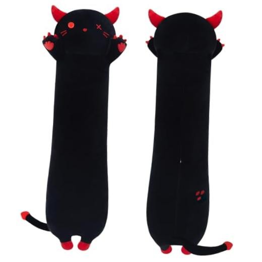 Long Plush Toy Stuffed Animal Pillow Hugging Pillow Gift for 19.6 inches Demon