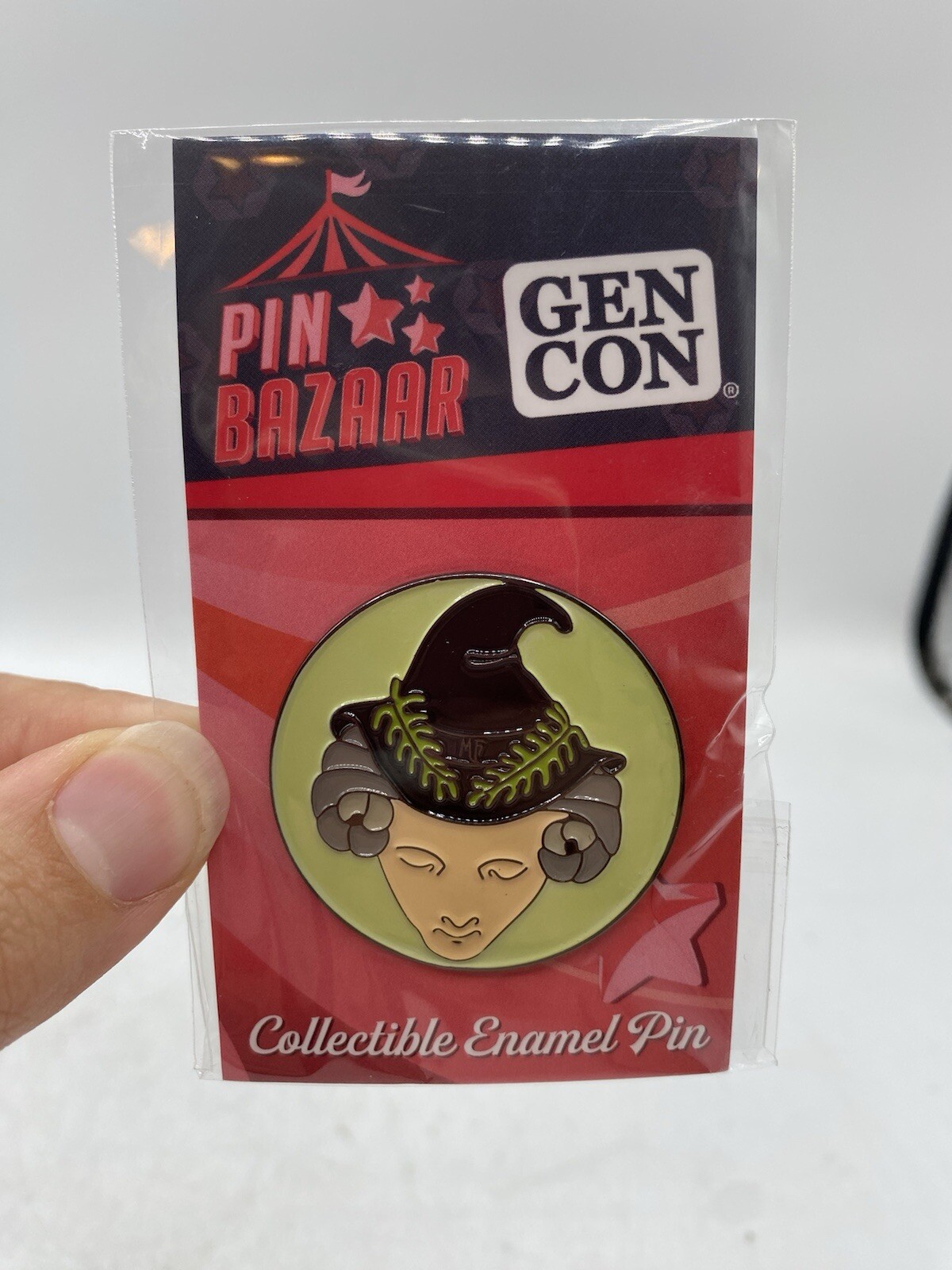 2023 Gen Con Pin Bazaar – Enamel Pin – Moss Fete – Wicked Witch
