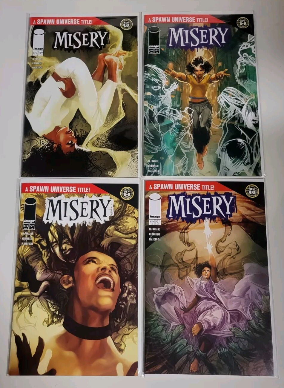 SPAWN: MISERY (2024) #1 2 3 NM-/VF+ COMPLETE SERIES SET CVRS A IMAGE COMICS