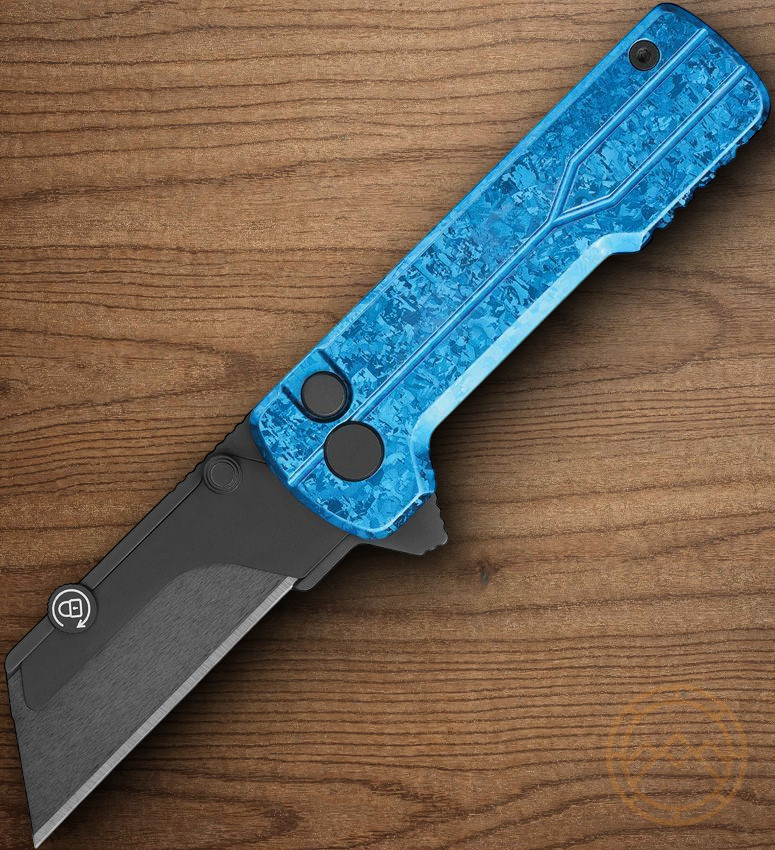 Oknife Otacle U1 Ultra Folding Knife 2.38″ Z. O. Ceramic Blade Titanium Handle