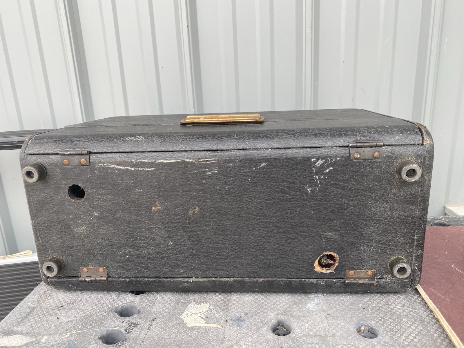 Antique Zenith TransOceanic Portable Tube Radio Model Complete? Vintage