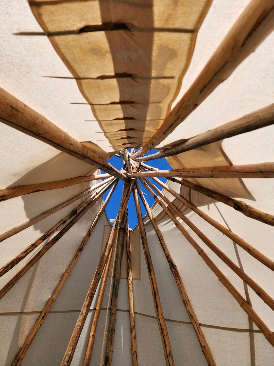 Custom Tipi in Canvas Authentic Native American Camping Lodge with or w/o liners