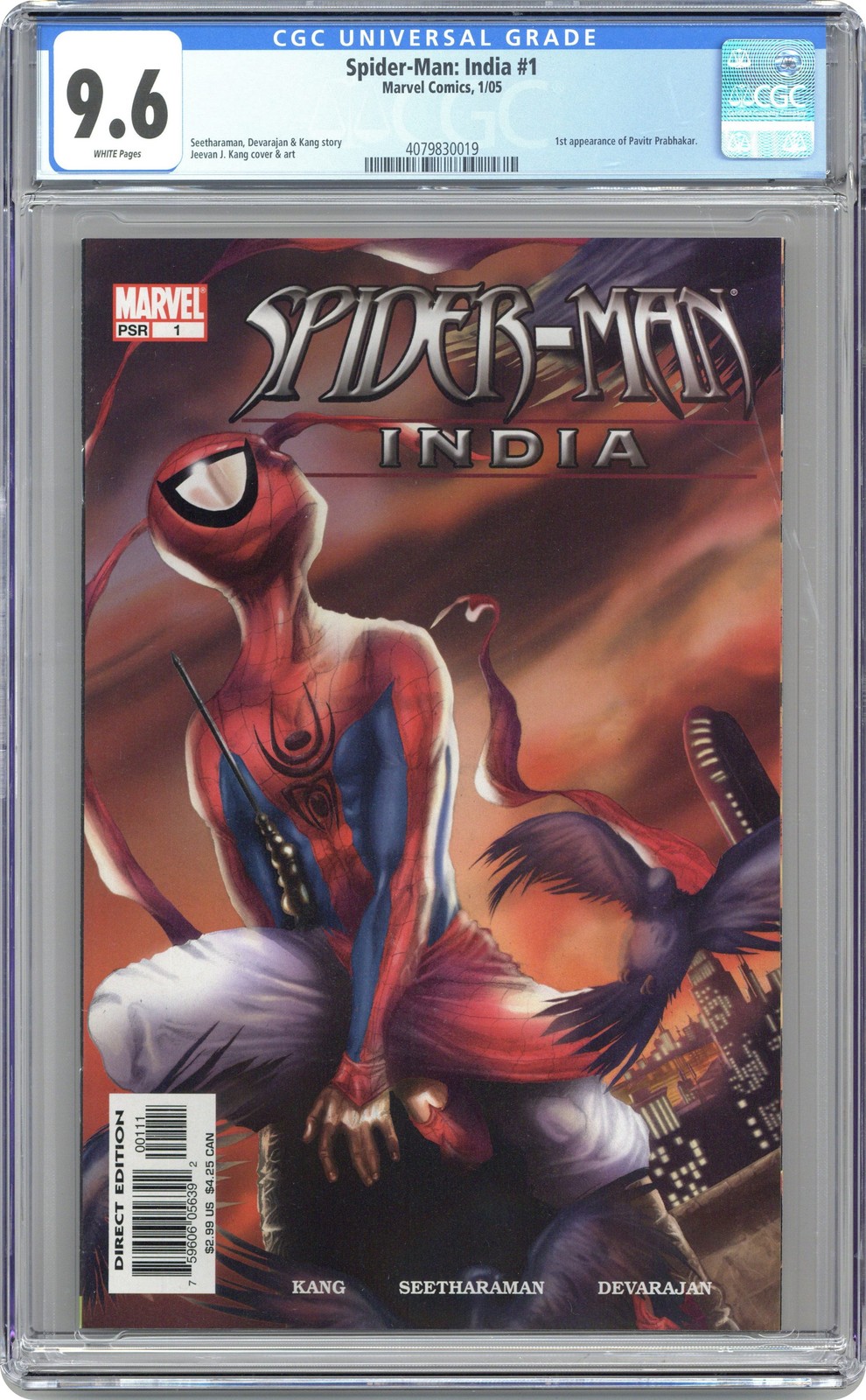 Spider-Man India #1 CGC 9.6 2005 4079830019 1st app Pavitr Prabhakar