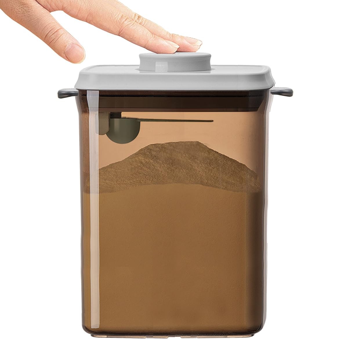 Ankou One-Push Formula Container, 6.89″ x 4.76″ x 8.23″, 2300ml – Rectangle