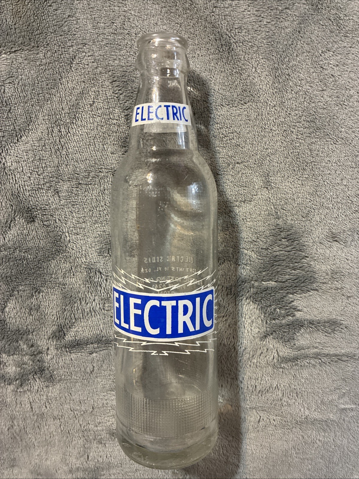 Vintage Electric Acl 10oz Soda Bottle Wilmington, NC North Carolina 1957 LGW 👀