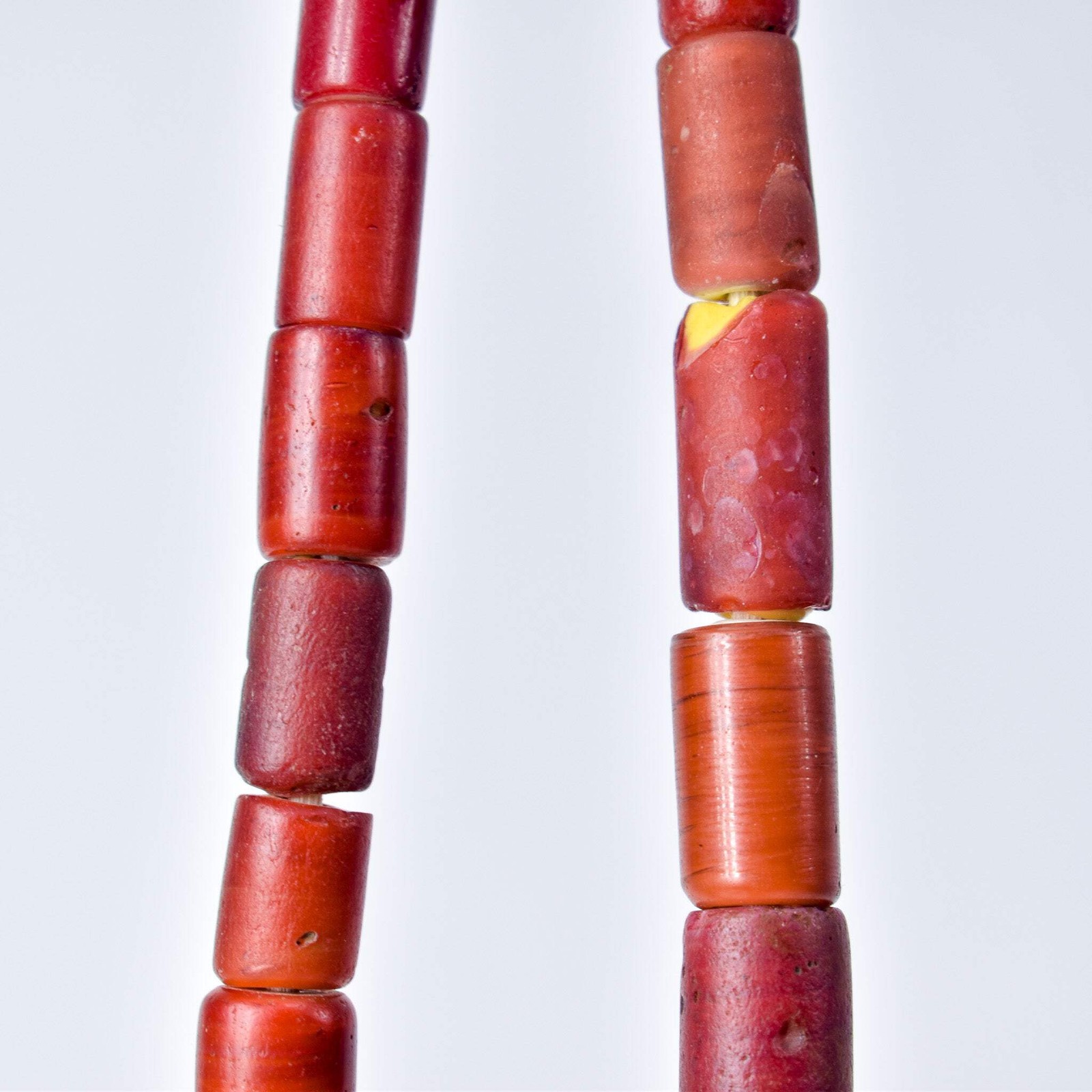 Cornaline d’Aleppo Venetian Trade Beads 30 inch