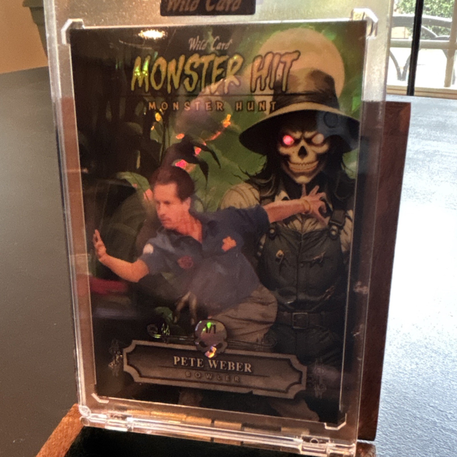 Wild Card Monster Hit Monster Hunt – Pete Weber Card 1/1