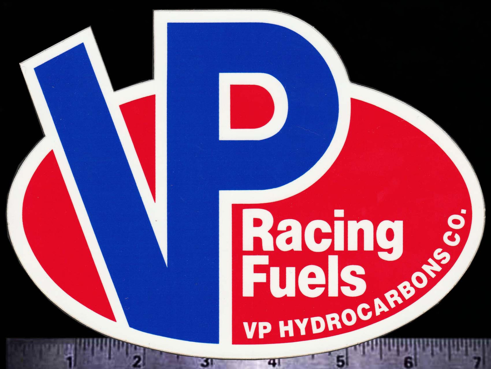 VP Racing Fuels – VP Hydrocarbons Co – Original Vintage 70’s 80’s Decal/Sticker