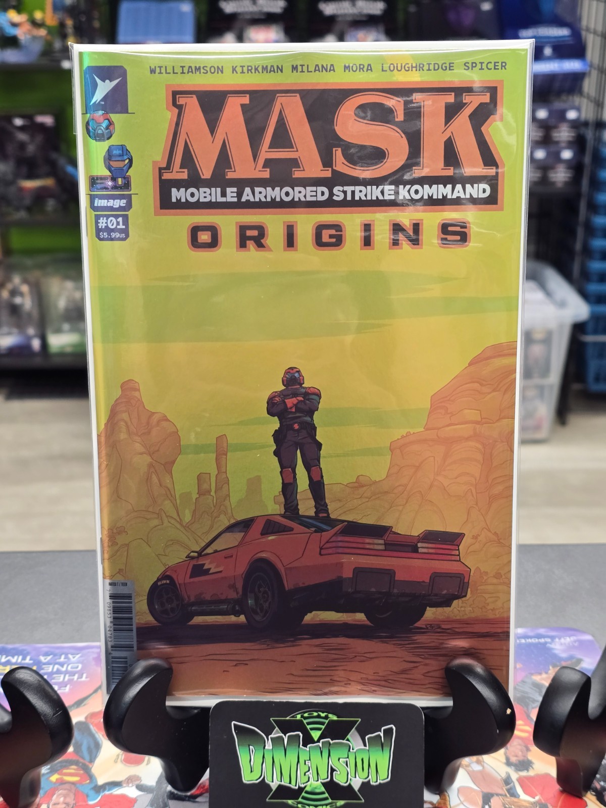 MASK ORIGINS #1 BLIND BAG FOIL COMIC 1ST PRINT NM IMAGE 2026