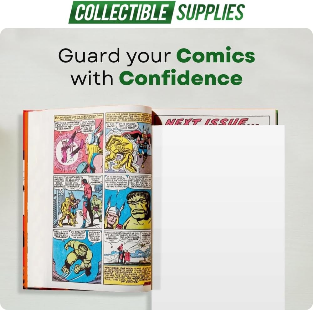 Current Comic Book Backing Boards 6 3/4″ x 10 1/2″ (1 case – 500 pack)
