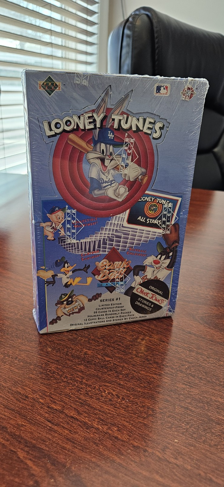 UPPER DECK LOONEY TUNES SERIES #1 COSMIC BALL TRADING CARDS ORIGINAL SEALED BOX