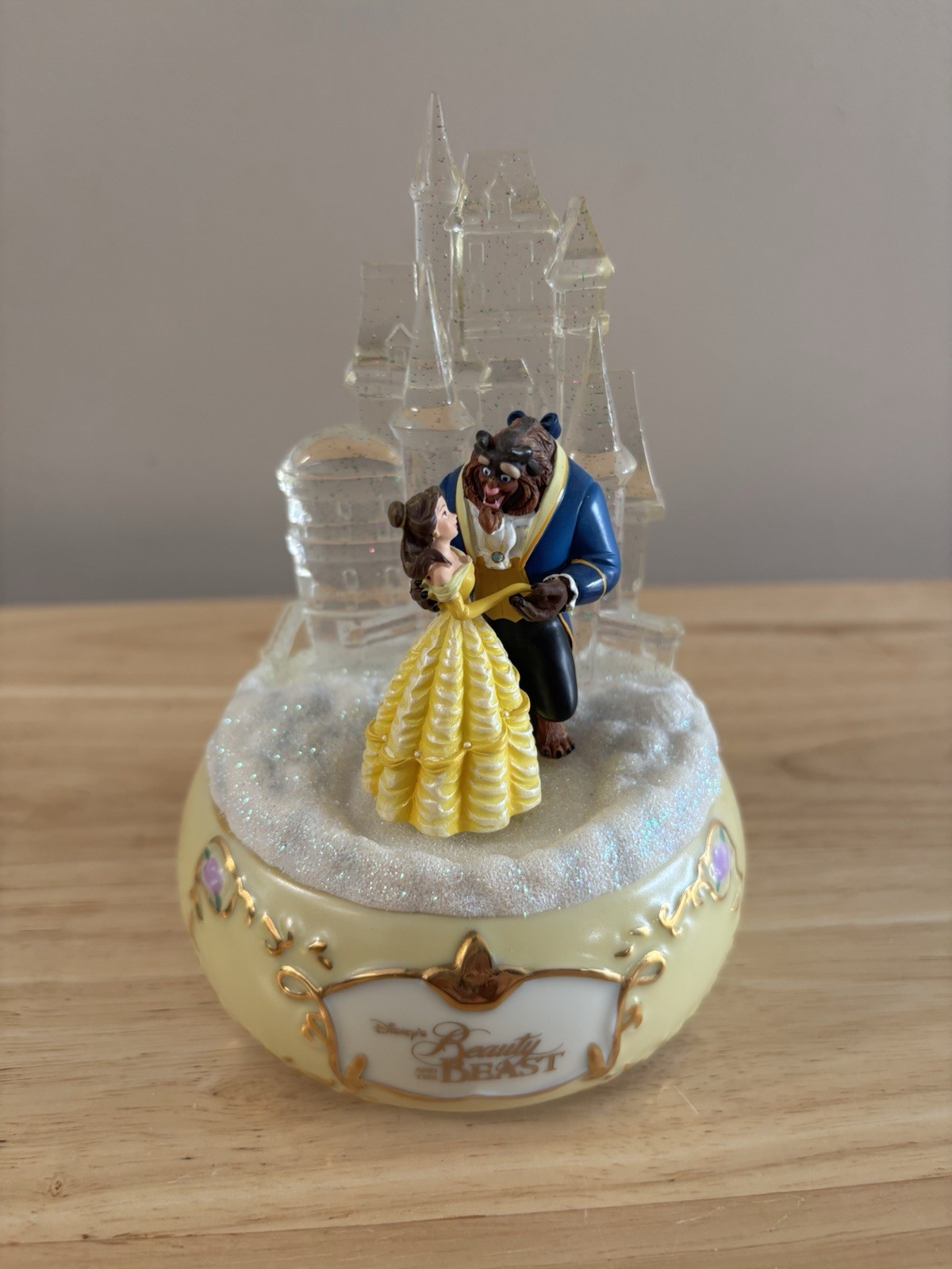 2001 Ardleigh Elliott Disney Beauty & The Beast Happily Ever After Music Box