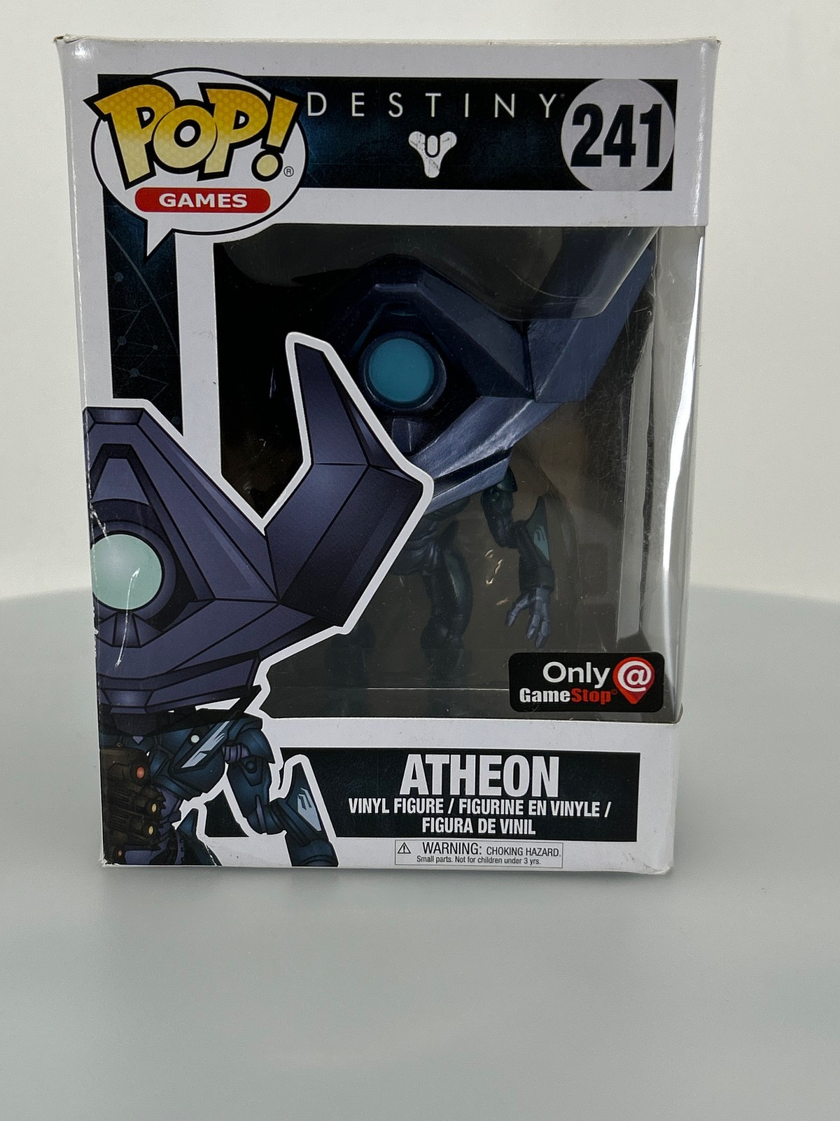 Funko POP! Games Destiny Atheon #241 GameStop Exclusive Vinyl Figure DAMAGED BOX