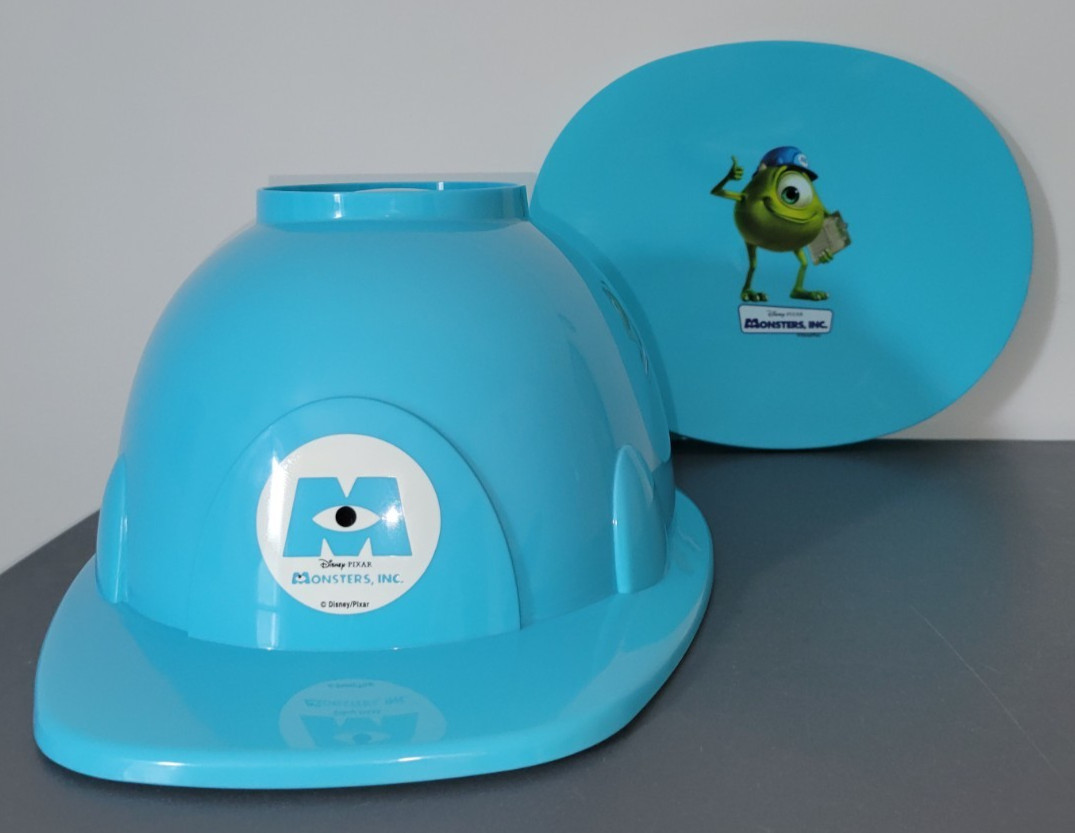 Vintage Monsters Inc. Disney Pixar Hard Hat Helmet Kellogg’s Promo Bowl Rare NEW