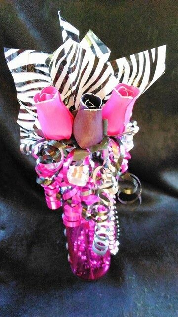 Blessings & Attraction Vase Sets! Custom Hand Crafted w Forever Wooden Roses