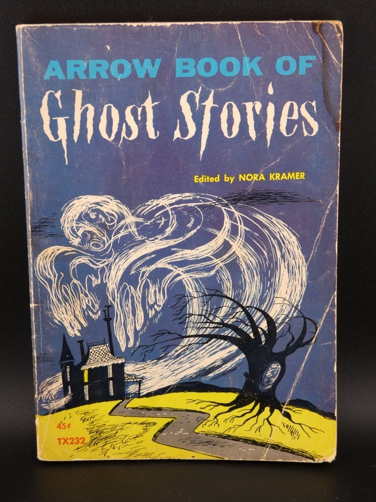 Vintage 1969 Halloween Arrow Book of Ghost Stories Paperback Nora Kramer