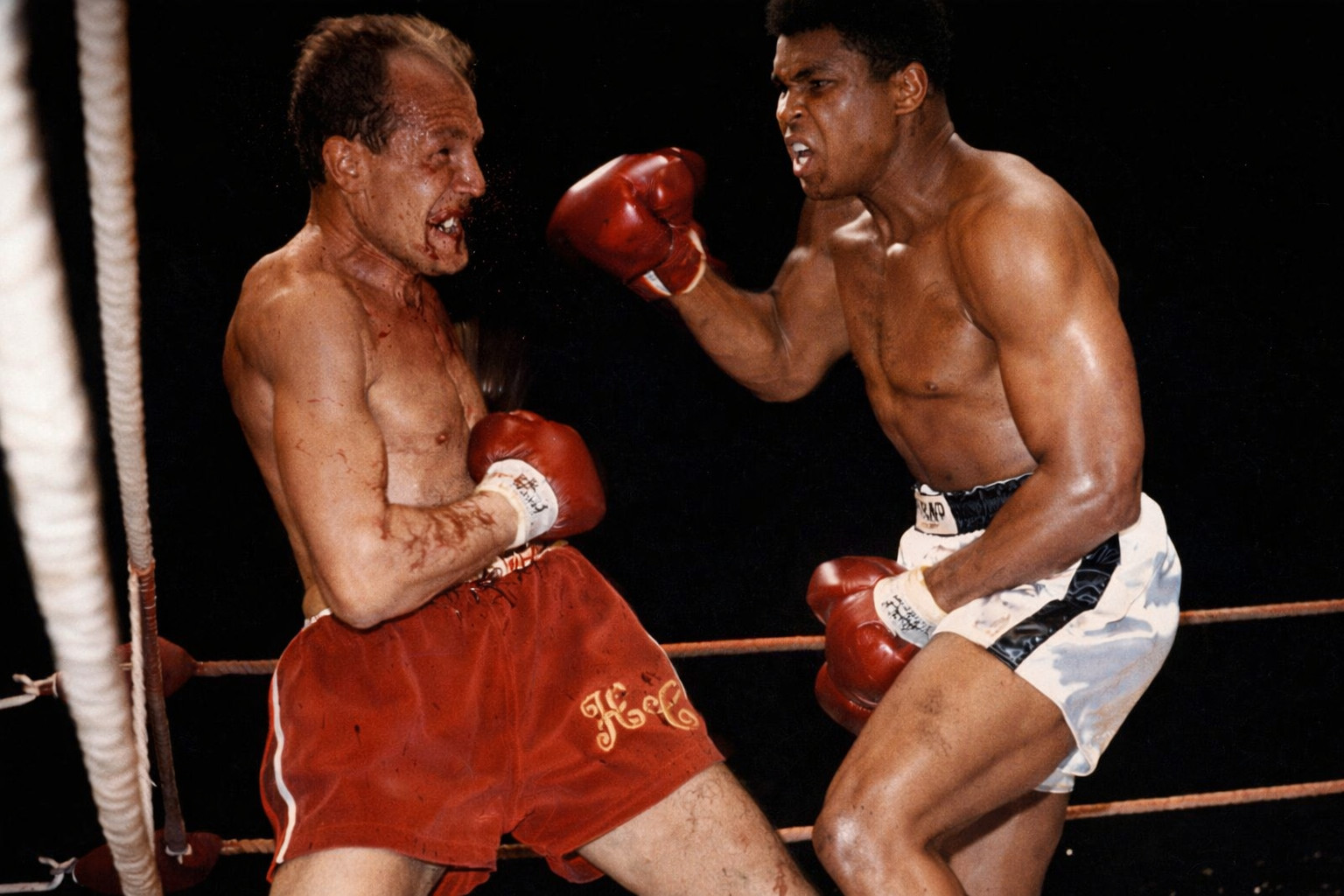Muhammad Ali vs Cooper 1966 Boxing Classic Fight Colorized Picture Photo 6×8