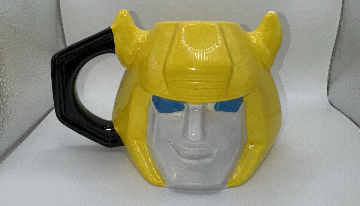 Transformers Bumblebee Sculpted Ceramic Mug 20 oz- (591 ml) Hasbro Mighty Mugs