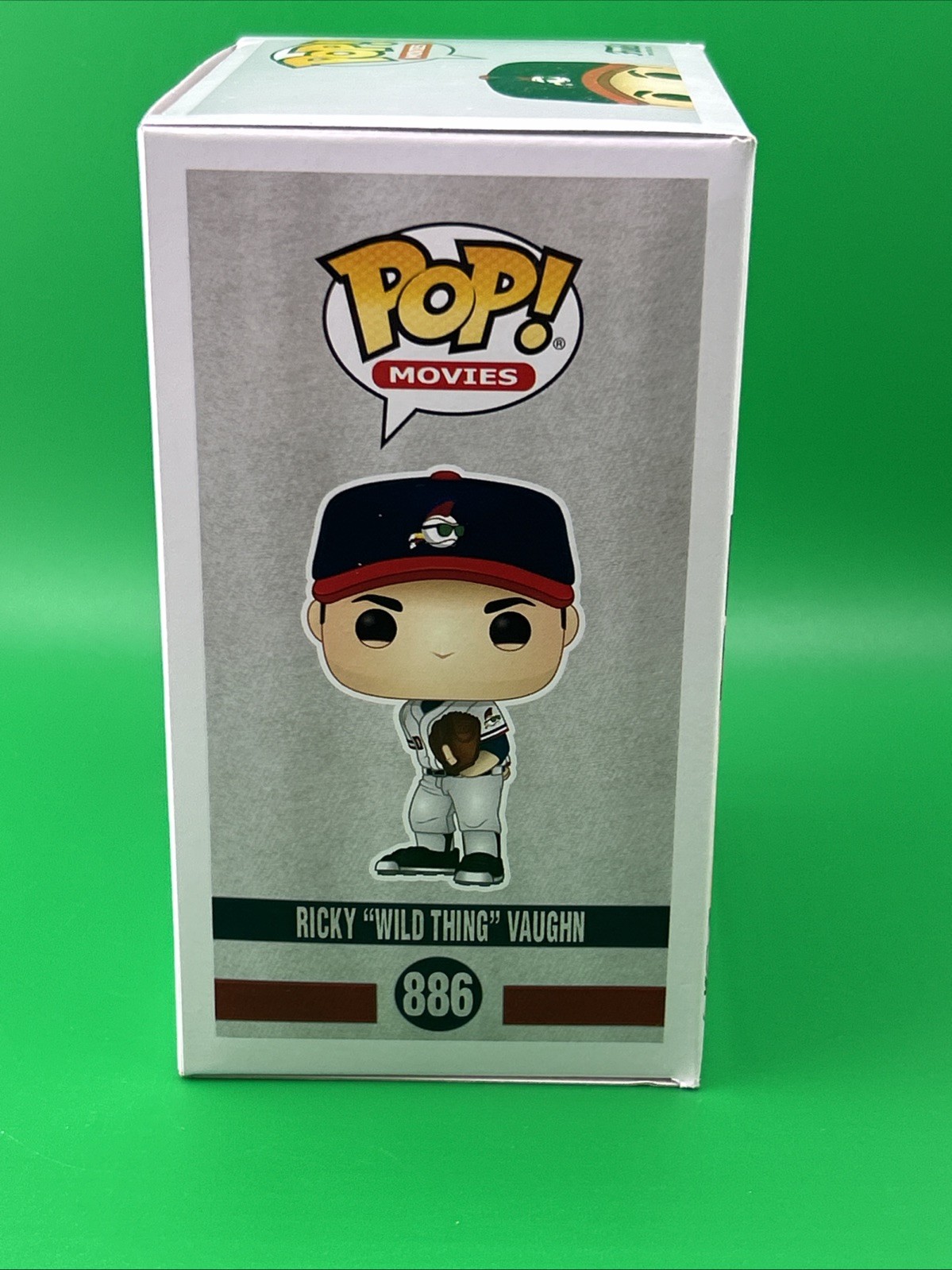 Funko Pop! : Major League – Ricky “Wild Thing” Vaughn #886 CHASE Box Damage A126