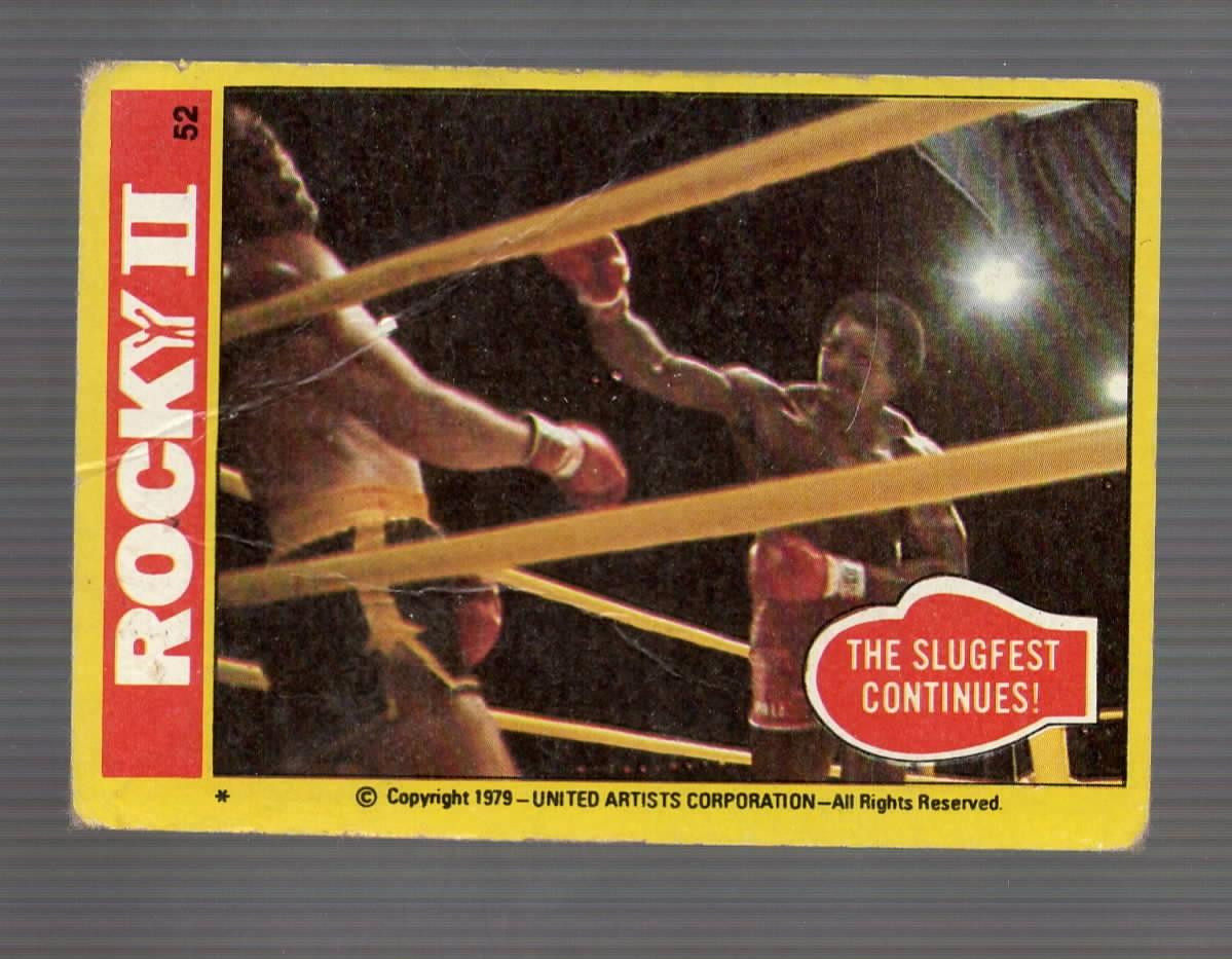 1979 Topps Rocky II The Slugfest Continues! #52 Poor