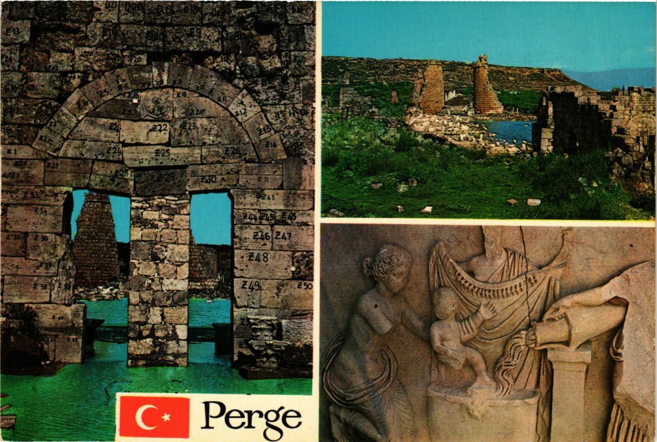 CPM AK Perge – Scenes – Antalya TURKEY (851555)