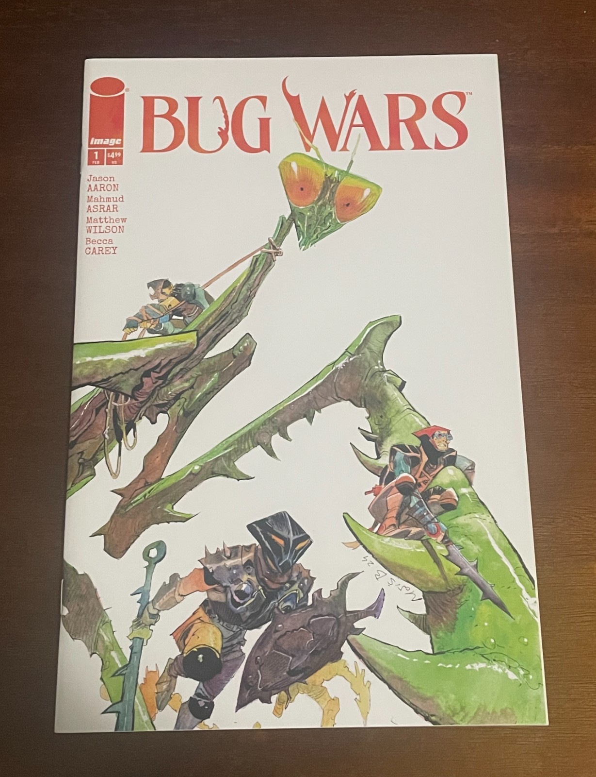 BUG WARS #1 1:50 Matias Bergara VARIANT NM 2025 HTF