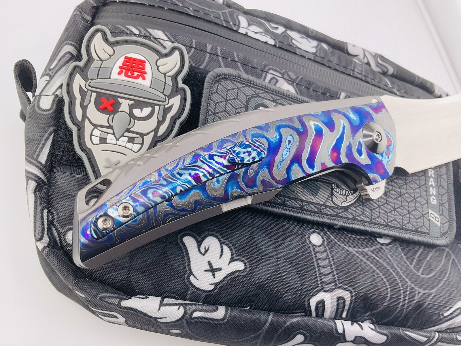 Reate Knives JACK 1.5 Titanium Integral Zircuti Zirconium Pivot M398 1 Of 24