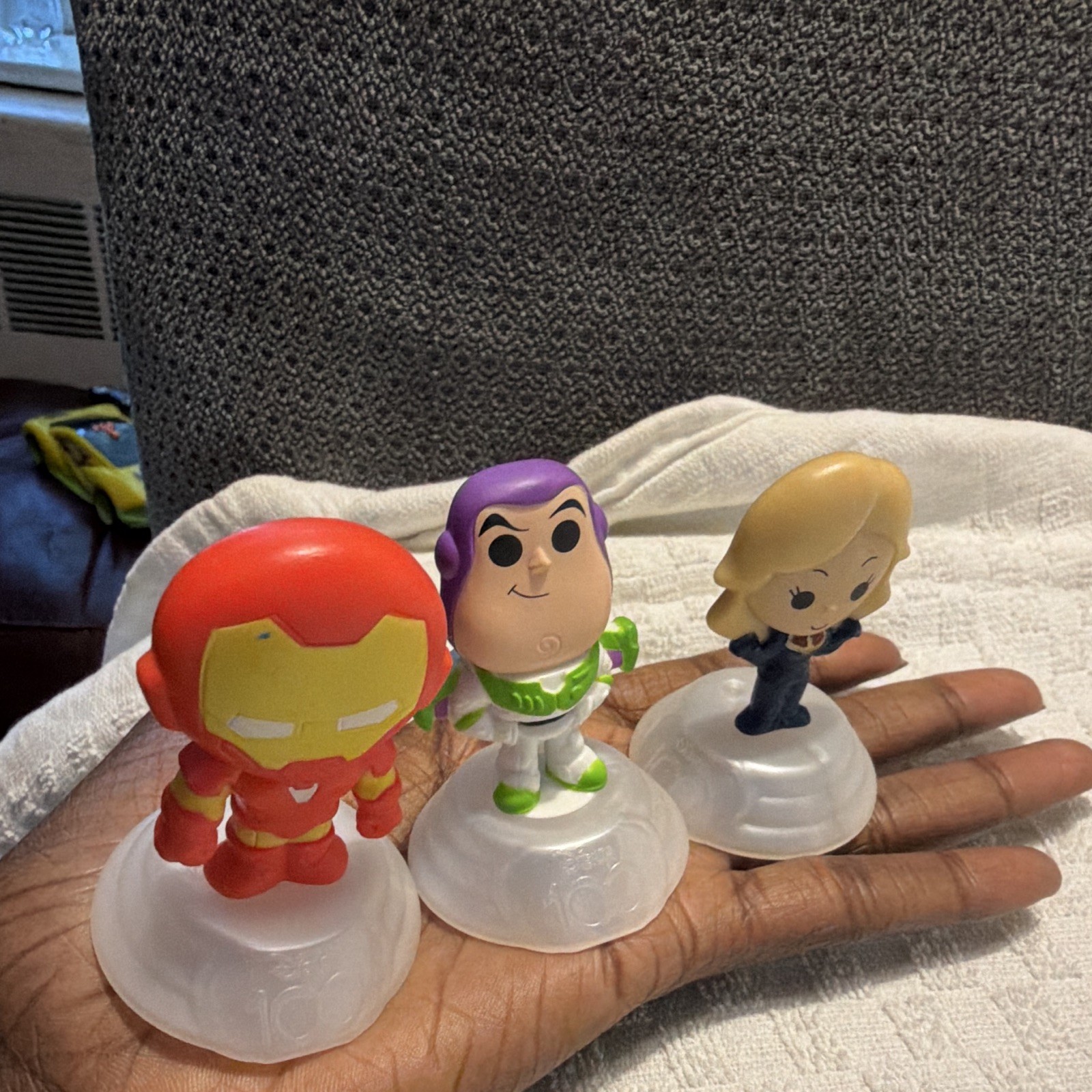 McDonald’s Mini Plastic Figurine Set 3-Pack Iron Man Buzz Lightyear Toy Story