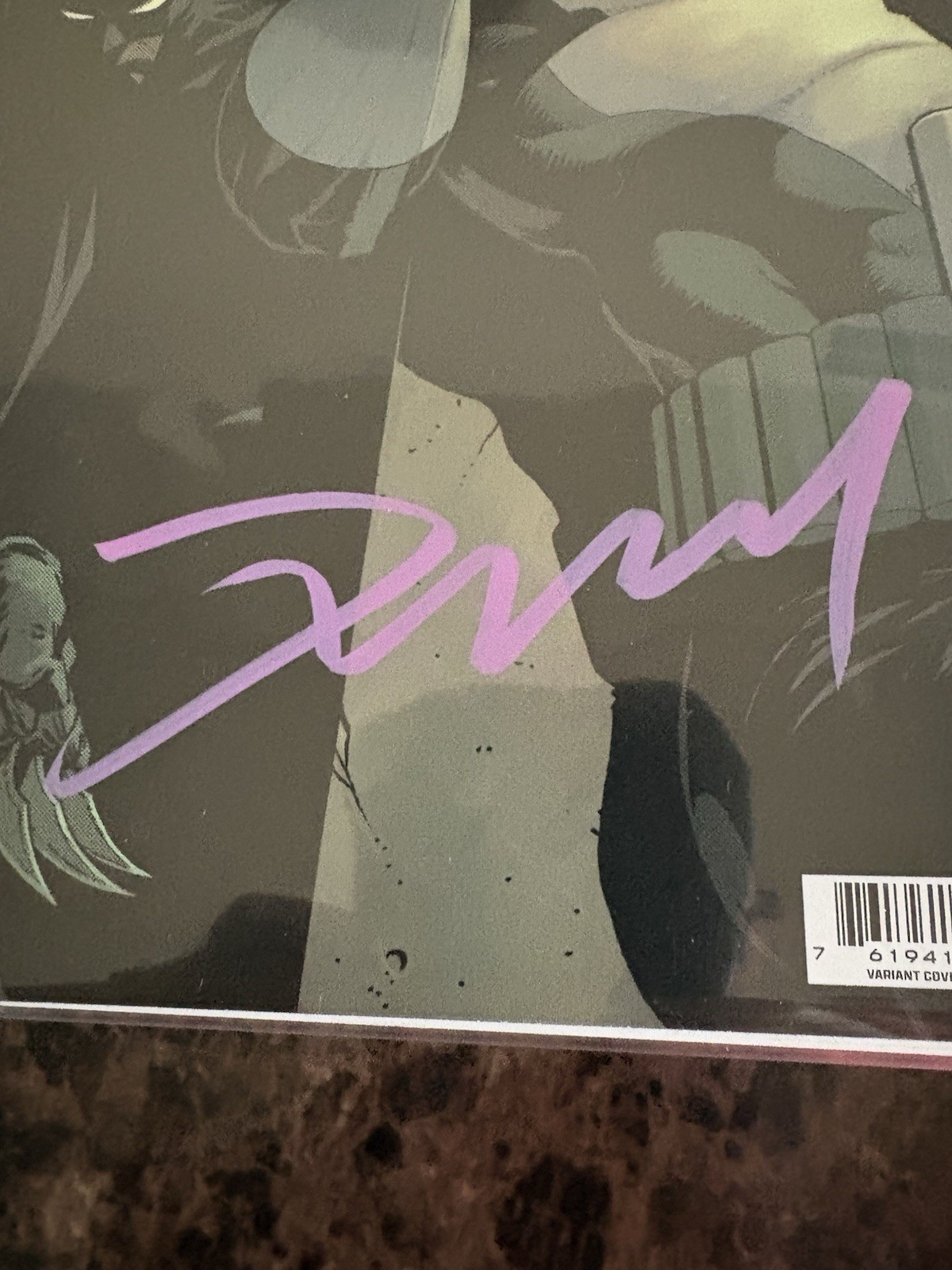 Batman/Deadpool #1 Nick Dragotta Variant Signed Scott Snyder & Nick Dragotta COA