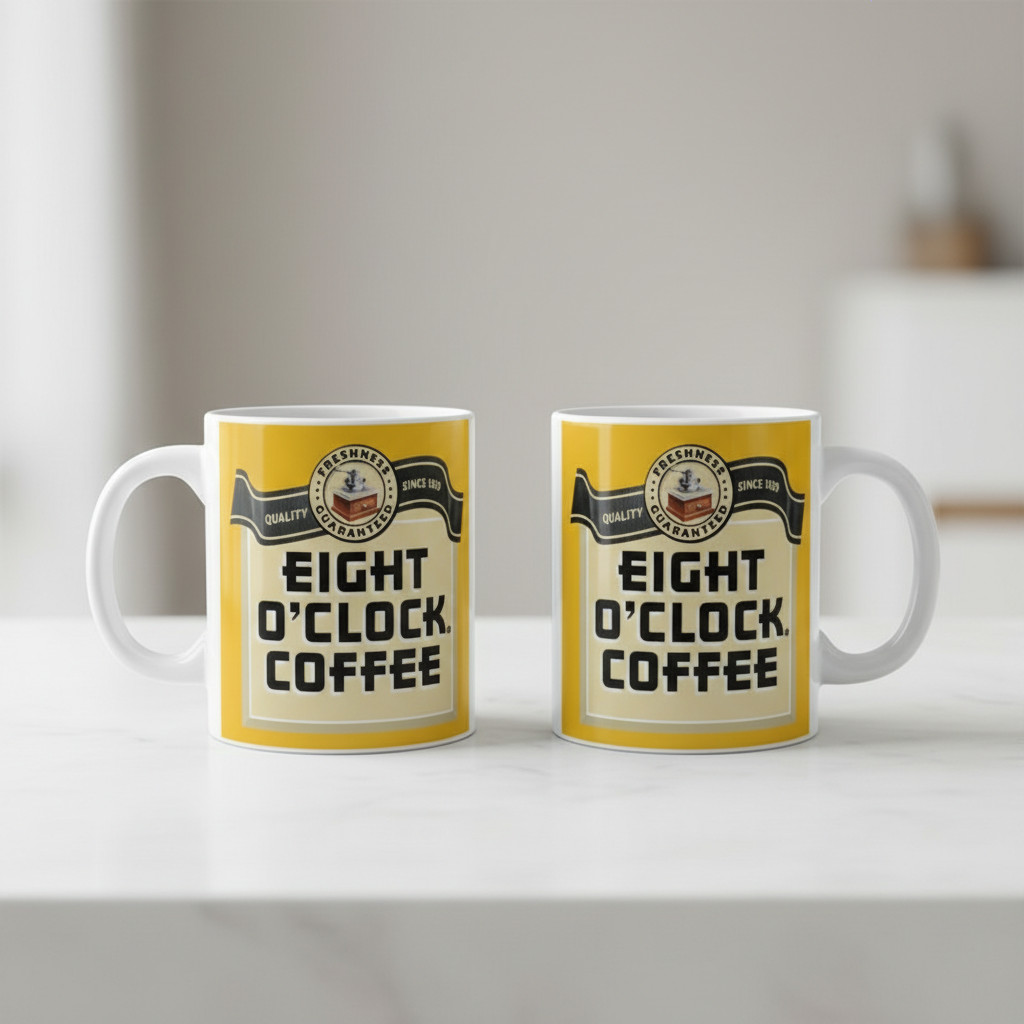 Vintage Eight O’Clock Mug