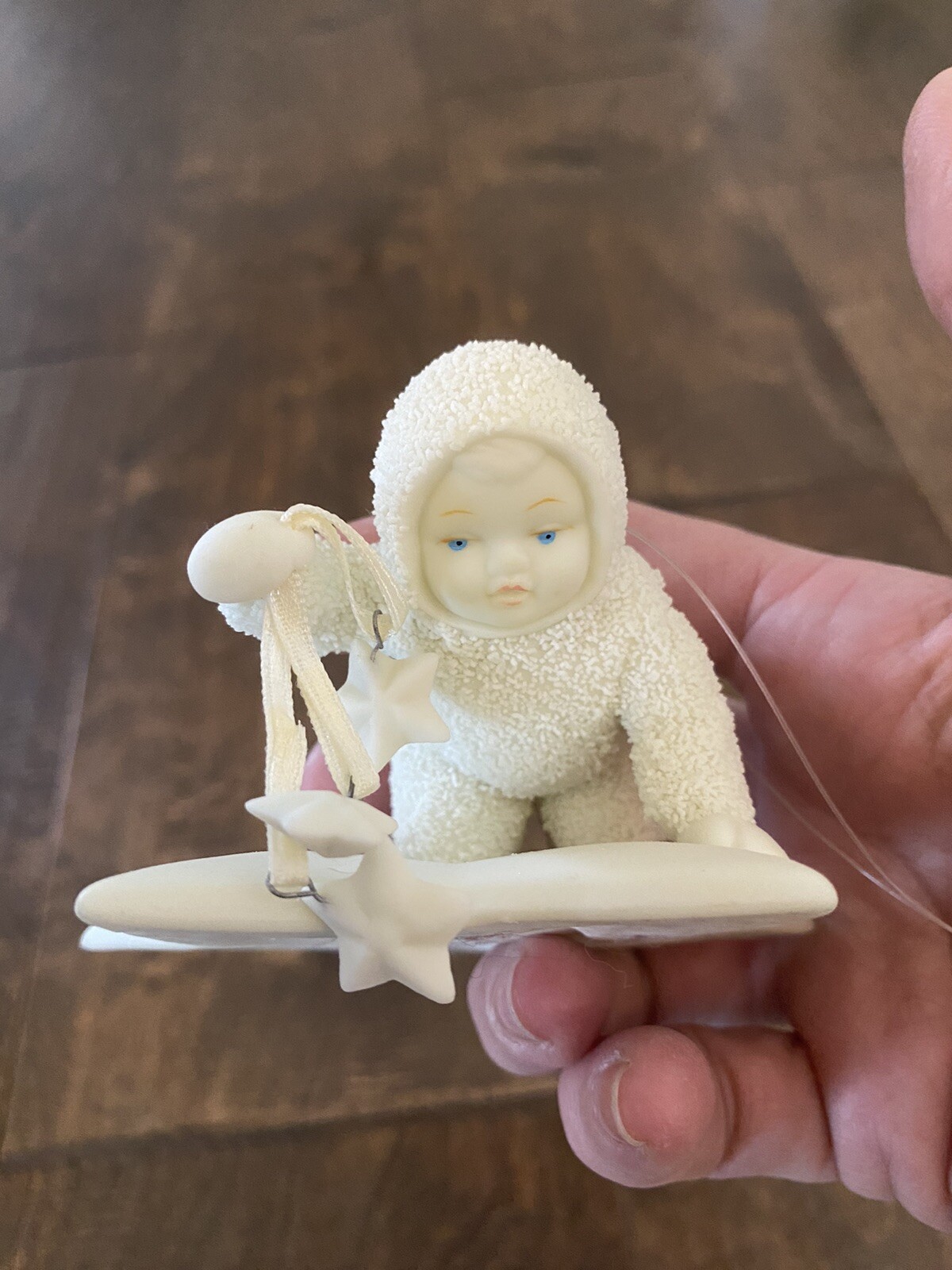 Dept. 56 “Sprinkling Stars In The Sky” #68489 Snowbabies Christmas Ornament wOB