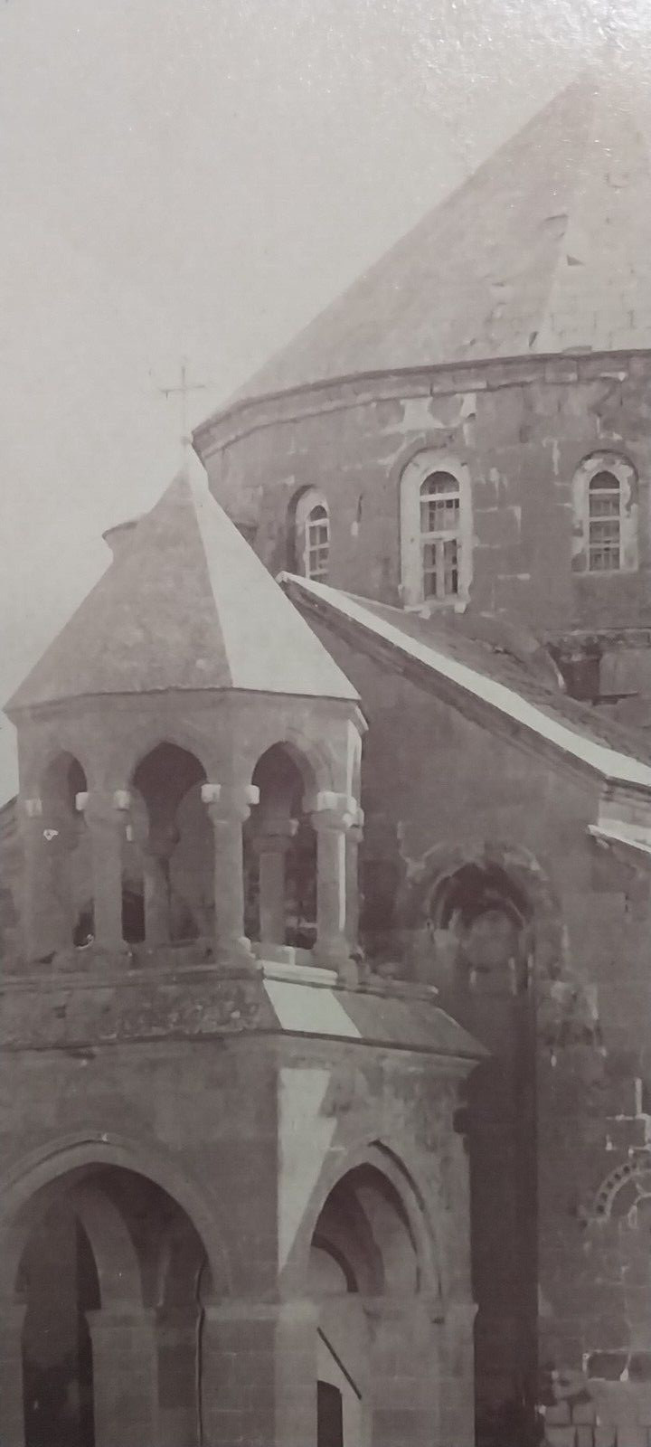 Original Photo Armenia Etchmiadzin Saint Hripsime Monastery Antique Photo 19th