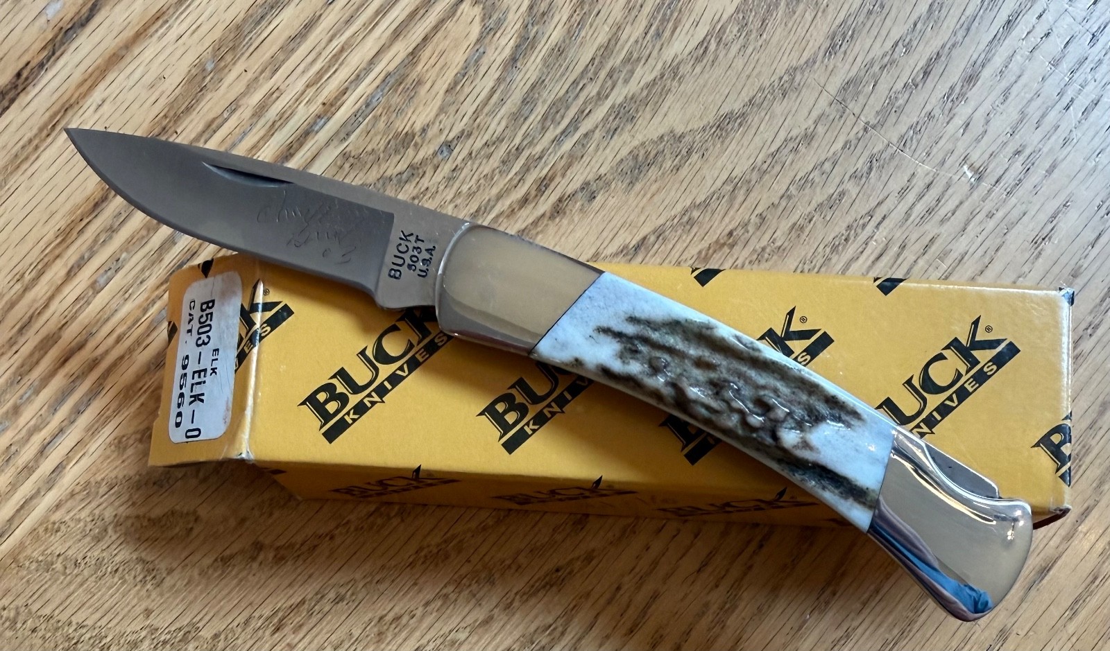 BUCK 503 STAG PRINCE KNIFE NEVER USED IN BOX N29