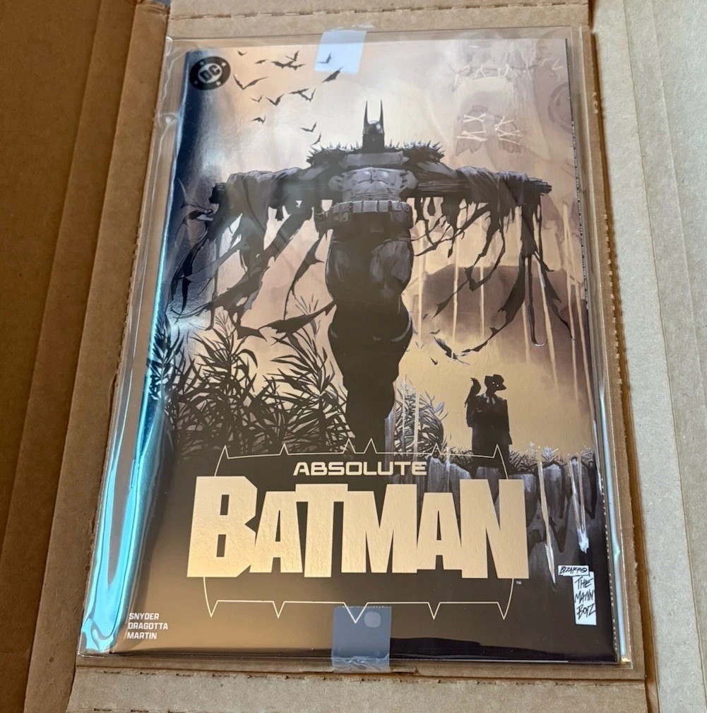 MINT: Absolute Batman #21 “SILVER SCREEN WRAPAROUND” Edition, Seth Mann UNSIGNED