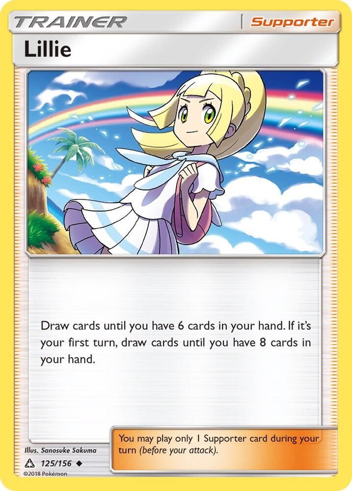 Lillie 125/156 SM – Ultra Prism Uncommon Sanosuke Sakuma