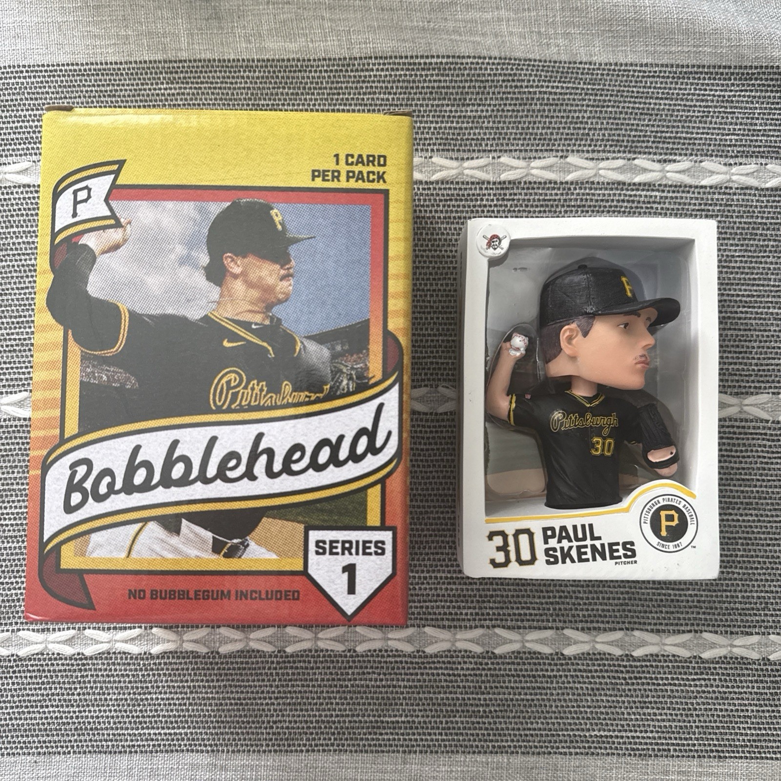 Paul Skenes 2024 NL Rookie Of The Year Bobblehead, SGA Giveaway PNC Park 4/19/25