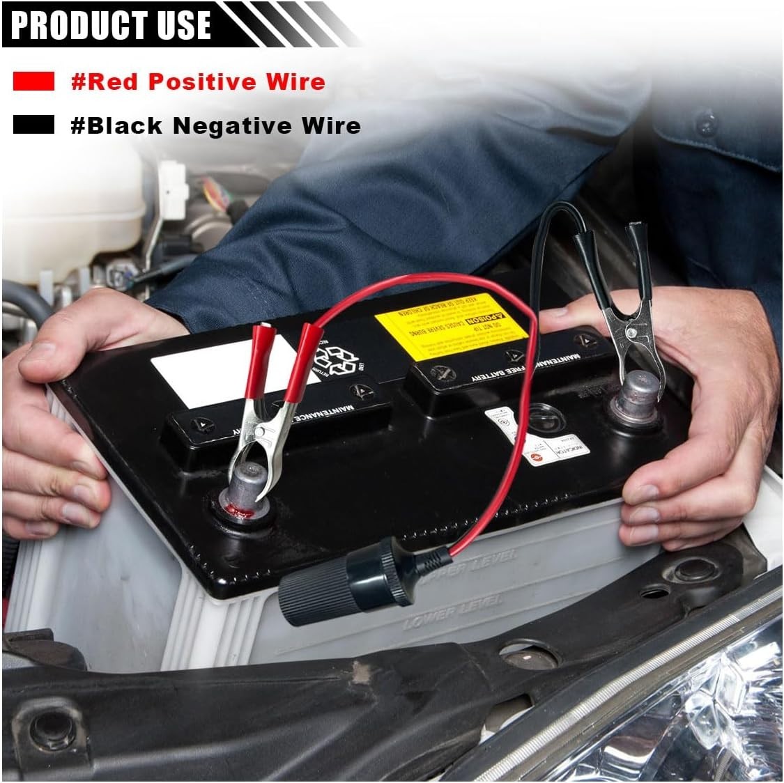 High-Quality 12V Extension Socket for Cars, Boats & More – All-Weather Use