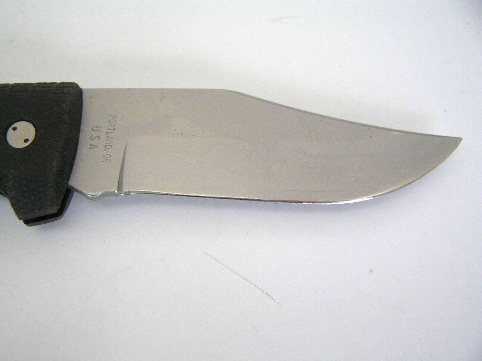 Gerber Gator 650 Straight Edge Lockback Knife w/ Sheath