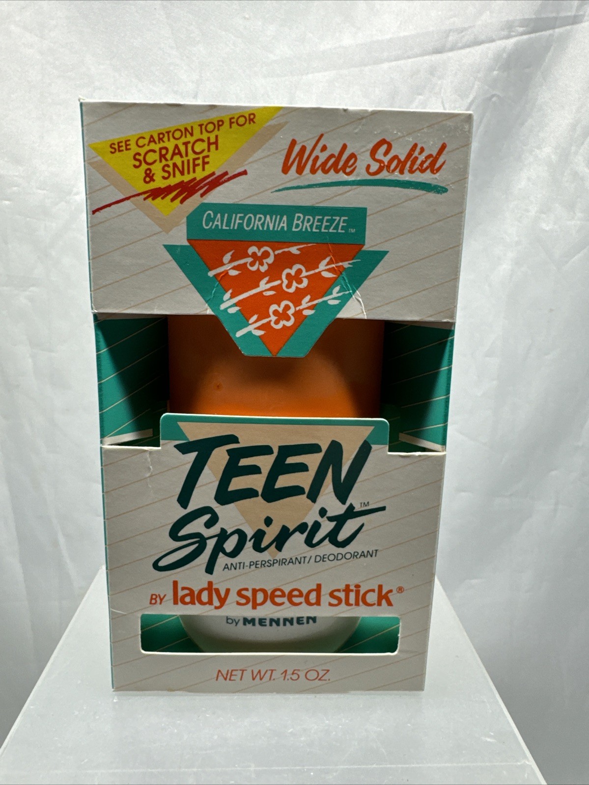 Teen Spirit LADY SPEED STICK California Breeze Deodorant 1.5oz Wide Solid MENNEN