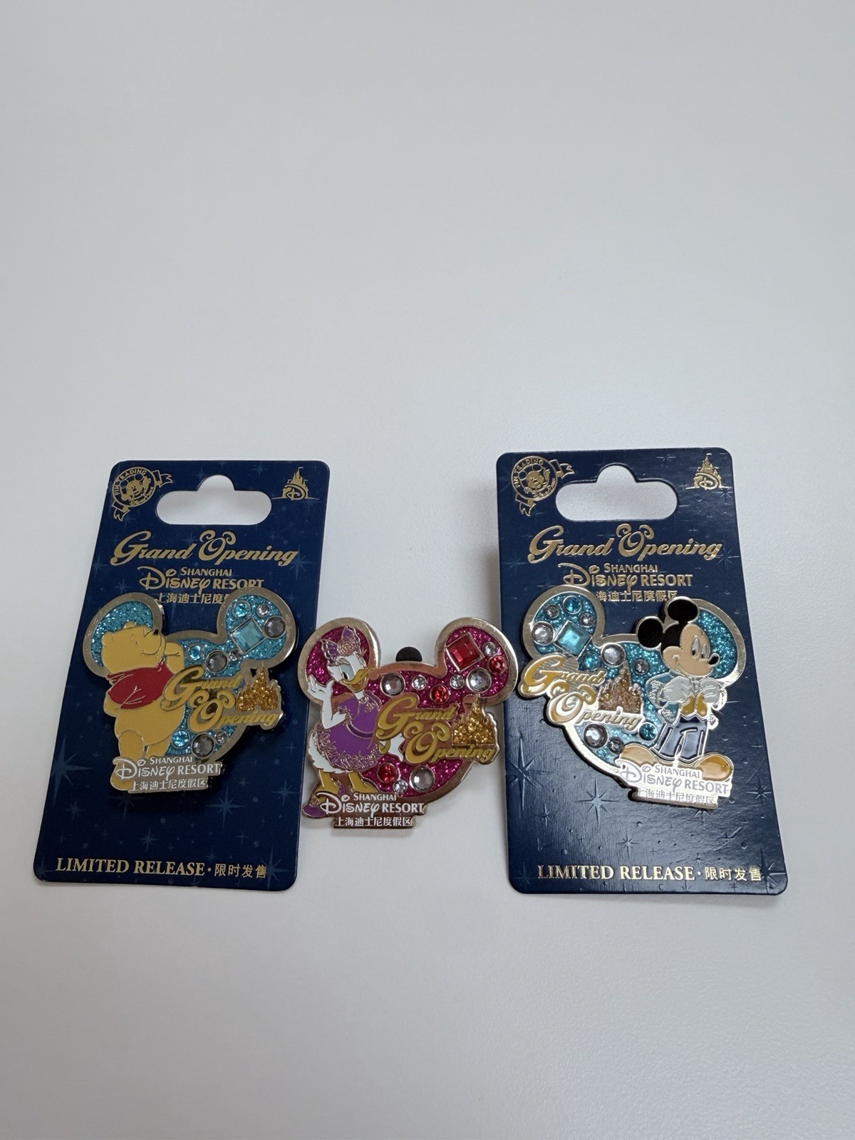 RARE Limited Release Disney Shanghai Resort Grand Opening Disney Pin Lot