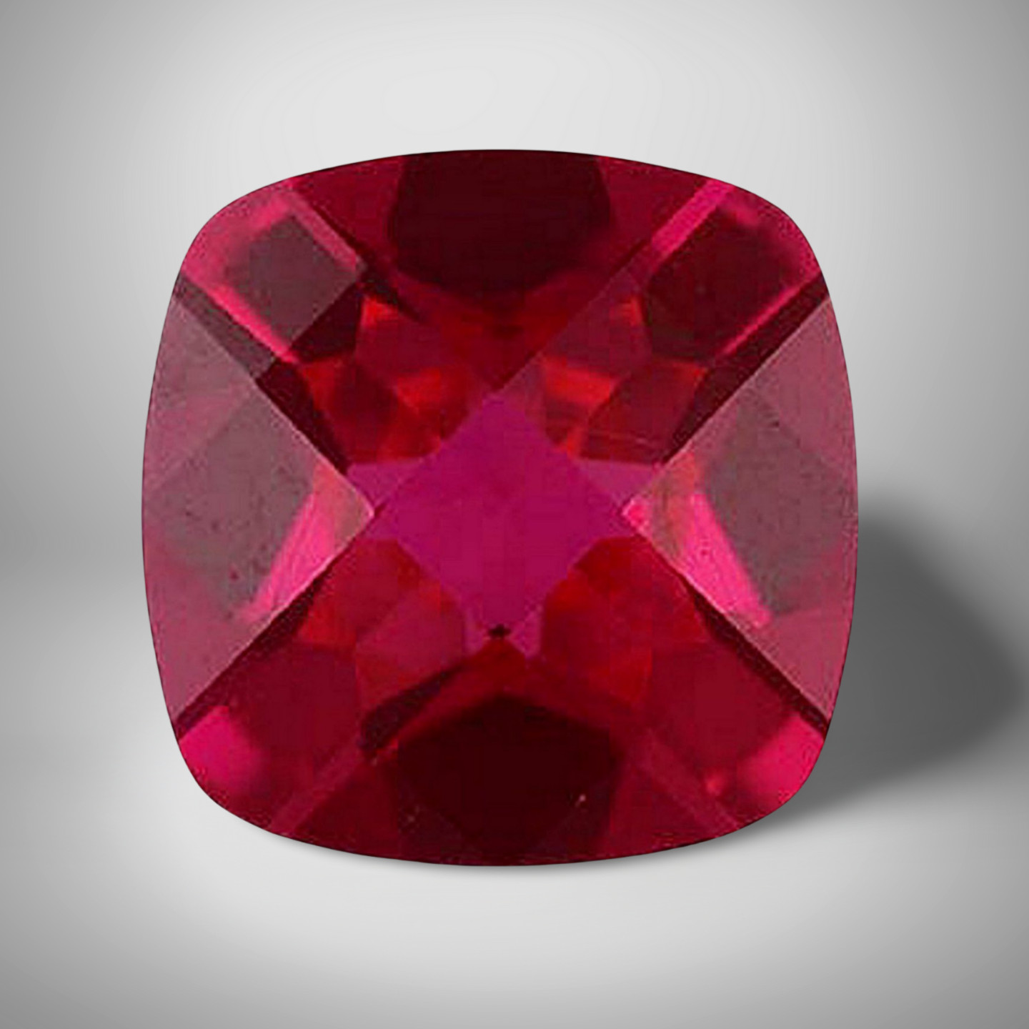 Ruby Cushion Cut Gemstone 4.50 Cts – 11 mm Calibrated Loose Gem