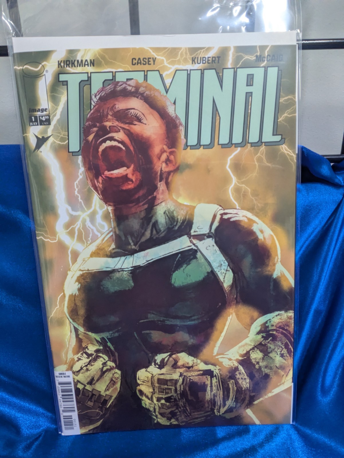 Terminal #1 1:25 Sienkiewicz Variant Image Kirkman 2026