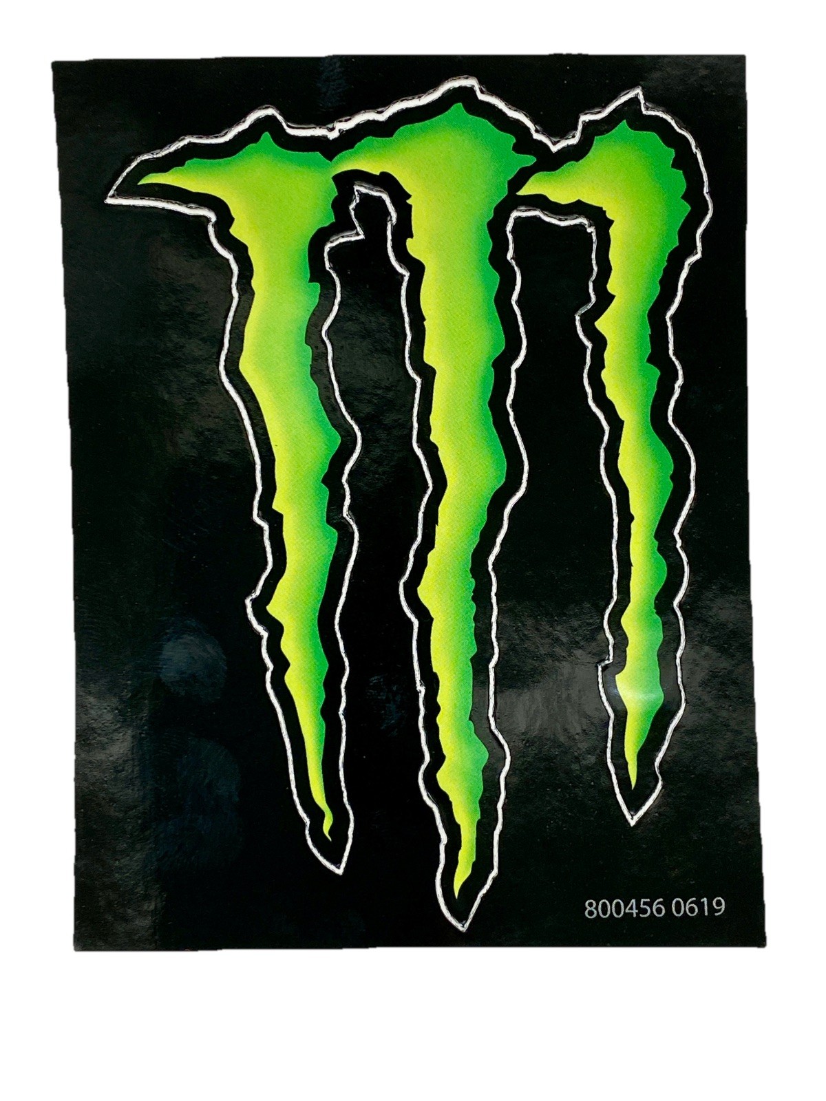 MONSTER Energy 3”x4” Sticker Green Logo Decal Sticker MONSTER CLAW ( 1 )