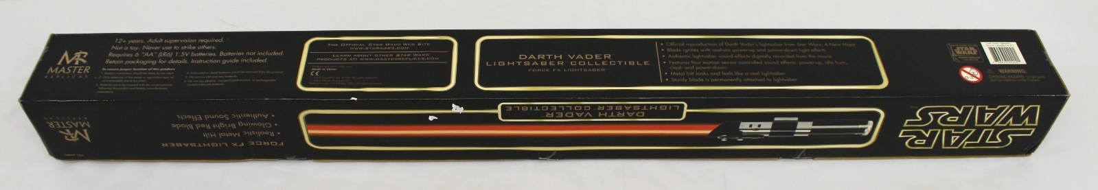 Star Wars Master Replicas Darth Vader Red Lightsaber