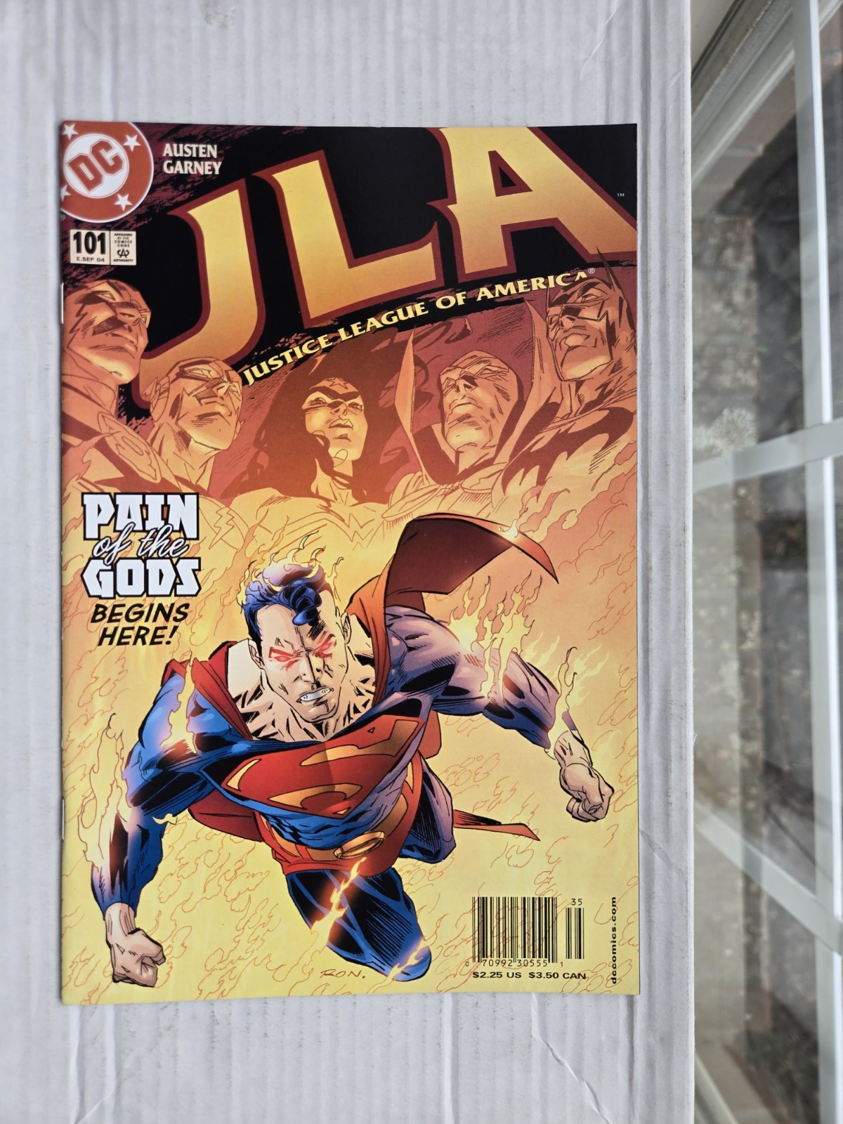 JLA #101 Newsstand 1:20 Rare 3,231 Copies Justice League America DC Comics 2004