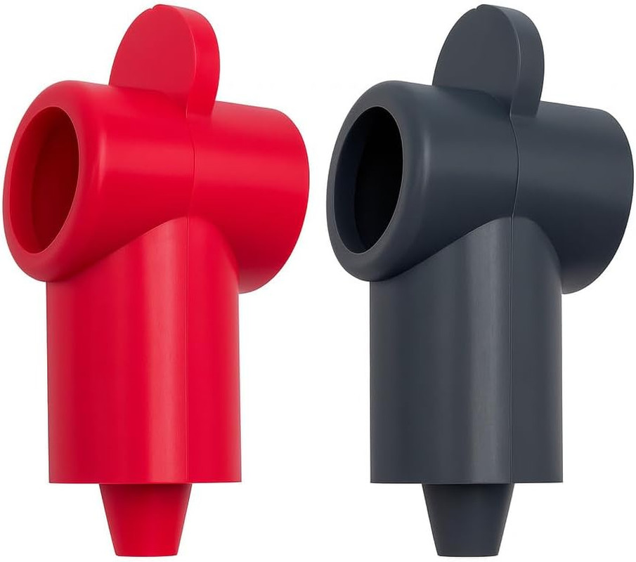 1/2″ Diameter Boot Covers for Battery Power Junction Blocks, Fits 1/4″ Stud and