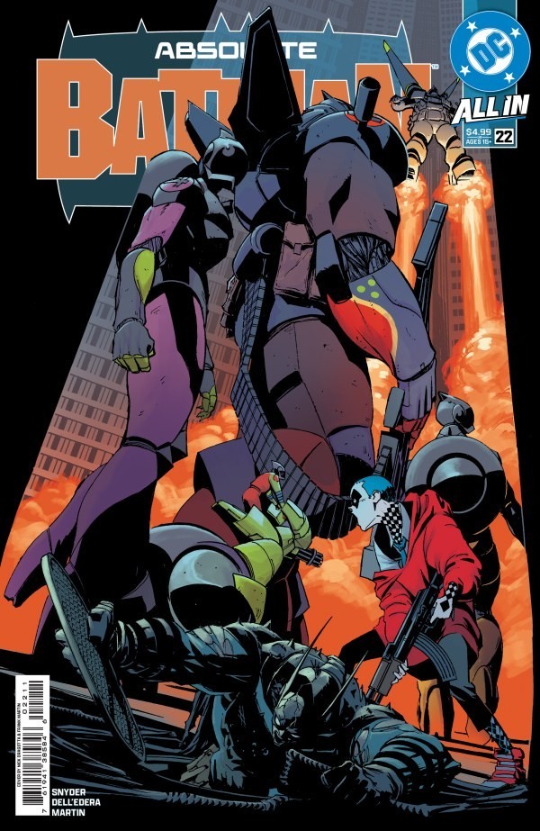Absolute Batman #22 CVR A Nick Dragotta Robin Bots Pre Order 7/8/26 DC Comics
