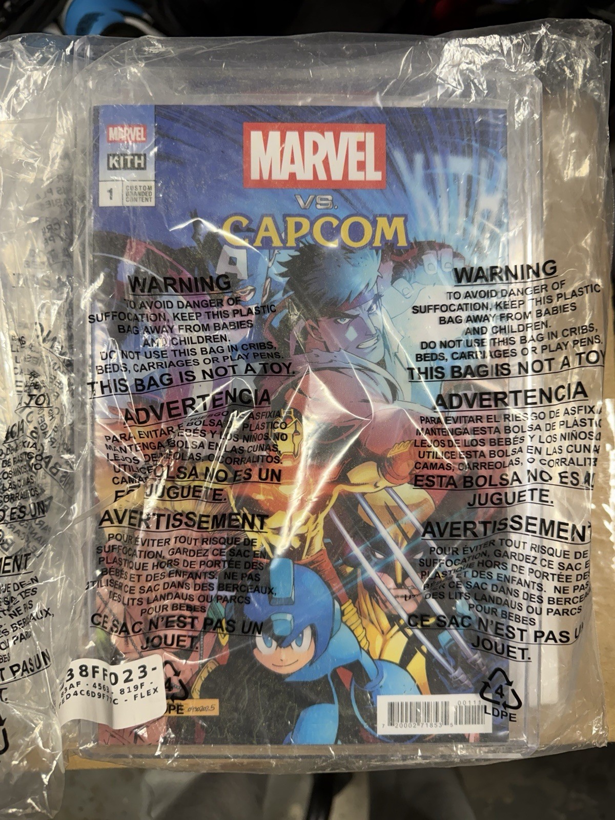 Kith x Marvel vs CAPCOM Comic Book IN HAND